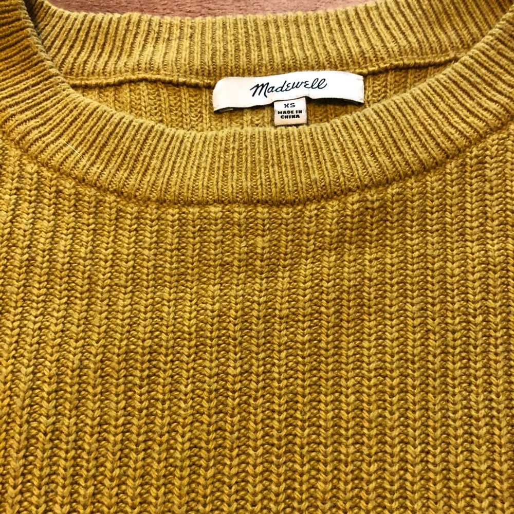 Beautiful fall marigold sweater